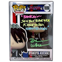 Funko POP! Byakuya Kuchiki Bleach #1698 [Autographed w/Quote]