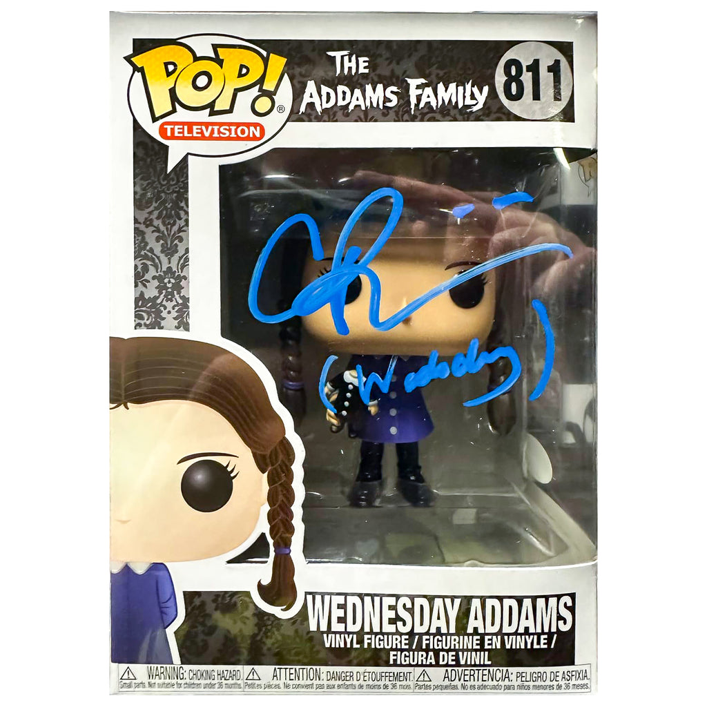 Funko POP! Wednesday Addams The Addams Family #811 [Autographed]