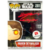 Funko POP! Dark Side Anakin Skywalker Star Wars #281 [Autographed]