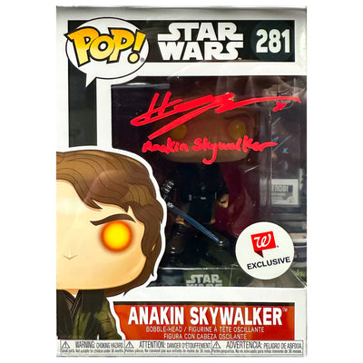 Funko POP! Dark Side Anakin Skywalker Star Wars #281 [Autographed]