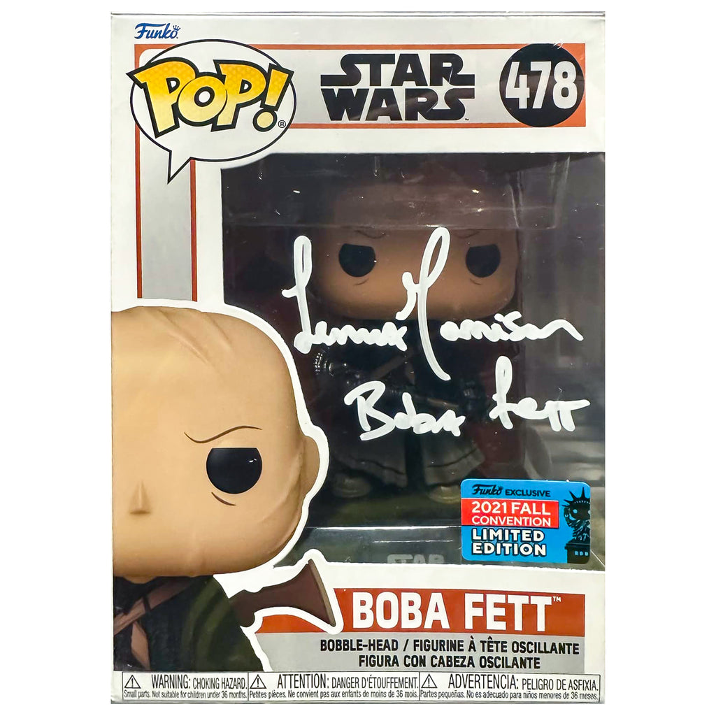 Funko POP! Boba Fett Star Wars #478 [Autographed]