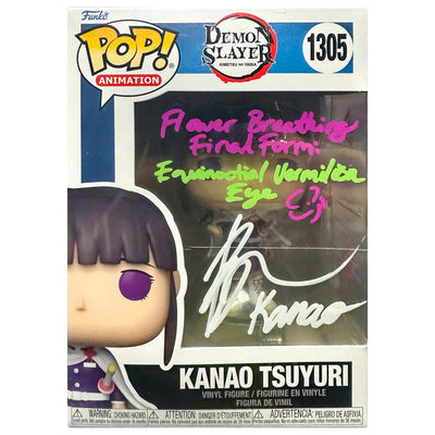 Funko POP! Kanao Tsuyuri Demon Slayer #1305 [Autographed]