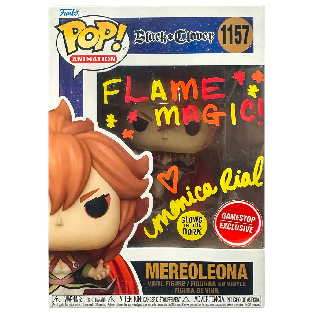 Funko POP! Mereoleona Black Clover #1157 [Autographed]