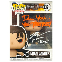 Funko POP! Eren Jaeger Attack on Titan #1321 [Autographed]