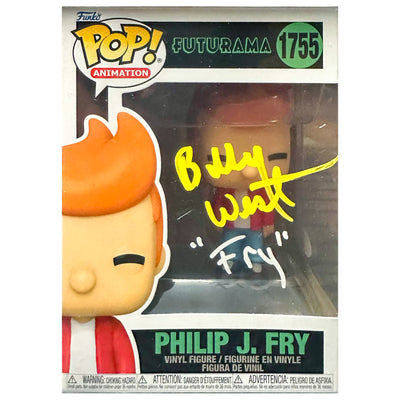 Funko POP! Philip J. Fry Futurama #1755 [Autographed]