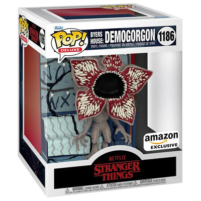 Funko POP! Deluxe: Byers House: Demogorgon Stranger Things #1186 [Amazon Exclusive]