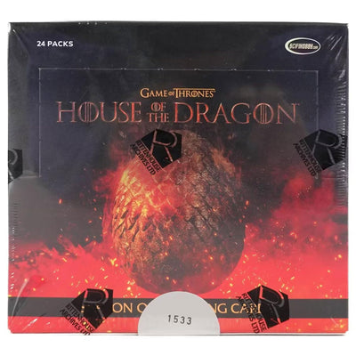 Game Of Thrones House of the Dragon Season 1 Trading Cards Hobby Box (Rittenhouse 2024)