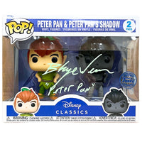 Funko POP! Peter Pan & Peter Pan's Shadow Disney (2-Pack) [Special Edition] [Autographed]