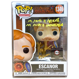 Funko POP! Escanor Seven Deadly Sins #1346 [Chalice Collectibles] [Autographed]