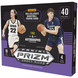 2024 Panini Prizm Draft Picks Collegiate Basketball Trading Card Hobby Box