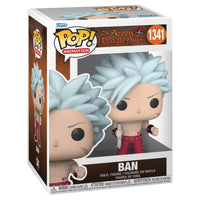 Funko POP! The Seven Deadly Sins Set of 4 (Meliodas, Ban, King, Elizabeth)