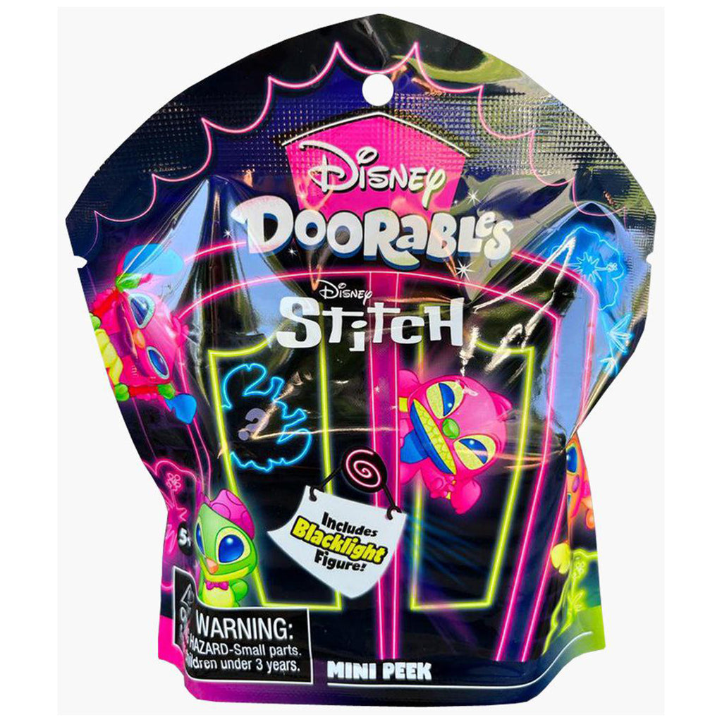 Disney Doorables - Mini Peek - Stitch (Blacklight) (24 pcs Case)