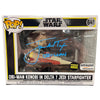 Funko POP! Obi-Wan Kenobi in Delta 7 Jedi Starfighter Star Wars #641 (Autographed)