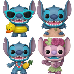 Funko POP! Lilo and Stitch Disney Set of 4 (PRE-ORDER)