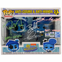 Funko POP! Anti-Cosmo & Anti-Wanda 2-Pack [Wondercon 2025] [Autographed x3]
