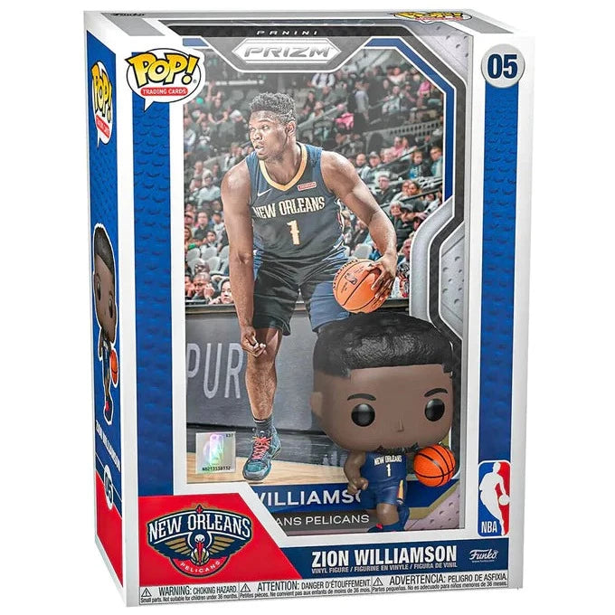 Funko POP! Zion Williamson NBA Trading Card Figure with Case #05