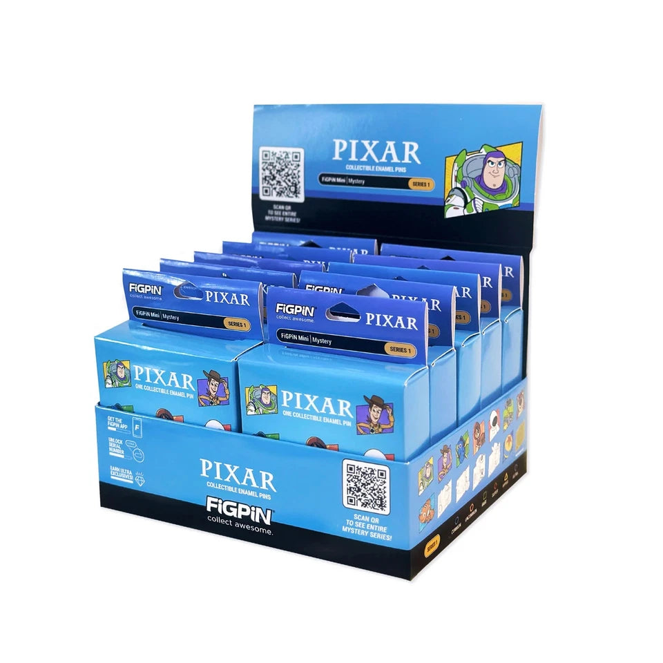 FiGPiN Mystery Mini Pixar All Star Collection Series 1 (Sealed Display)