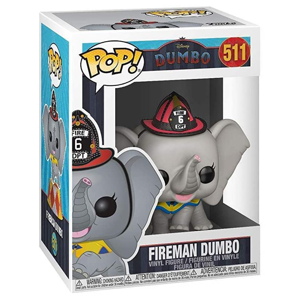 Funko POP! Fireman Dumbo | Dumbo Temple Disney #511 Toy
