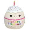 8" Squishmallow Lyla the Vanilla Birthday Cake