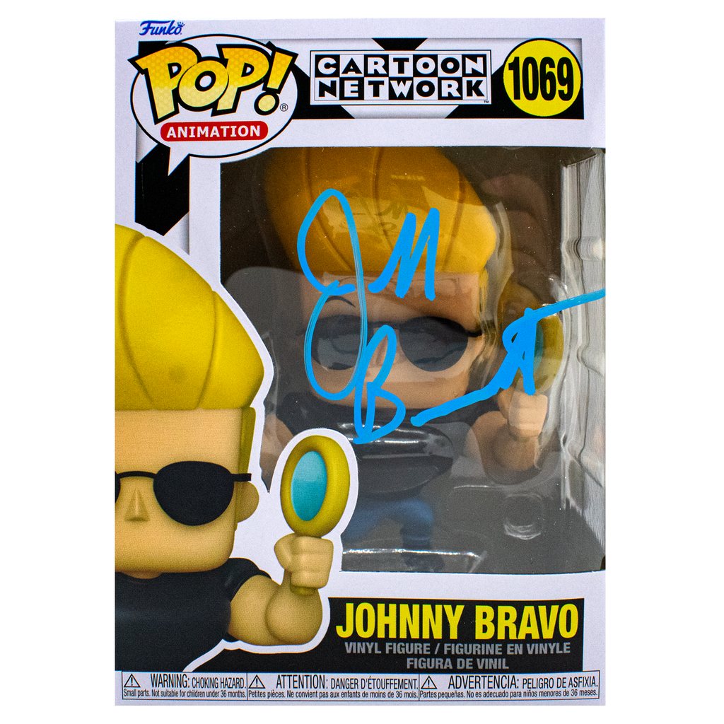 Funko POP! Johnny Bravo Cartoon Network #1069 [Autographed]