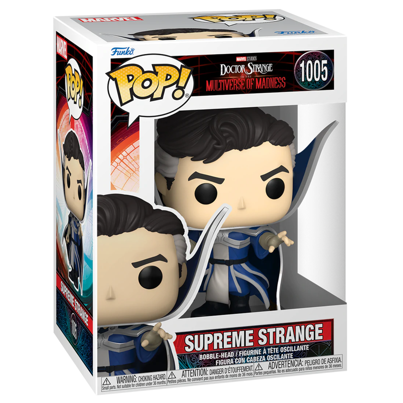 Funko POP Supreme Strange Doctor Strange in the Multiverse of Madness Toy Temple