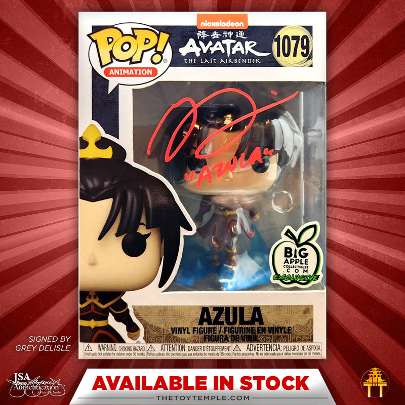 Funko POP! Azula Avatar the Last Airbender #1079 [Big Apple Collectibles]  (Autographed)