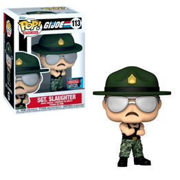 Funko POP! SGT. Slaughter G.I. JOE #113 [Fall Convention]