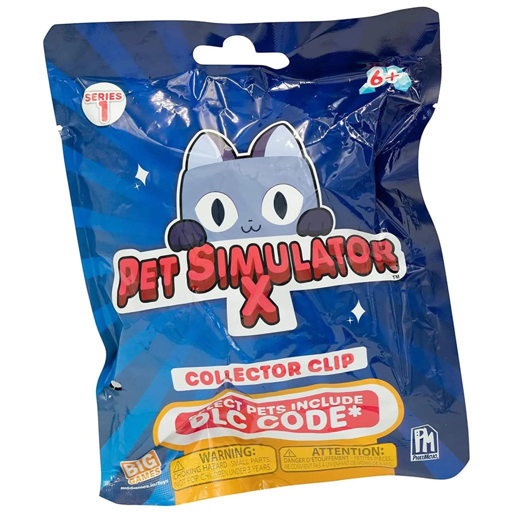 Roblox Pet Simulator X Series 1 Collector Clip Mystery Pack 1 RANDOM Figure  PhatMojo - ToyWiz